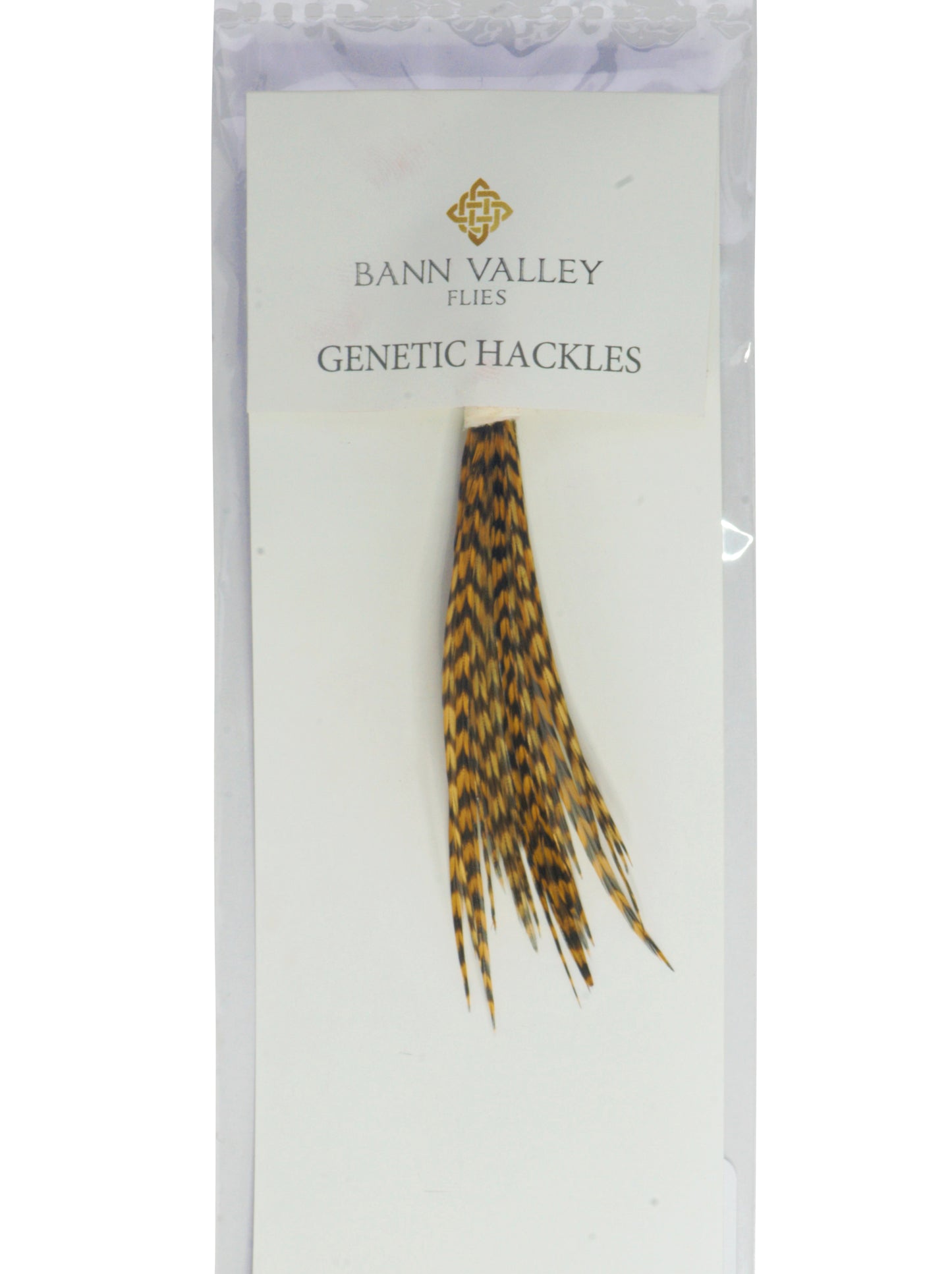 Metz Neck Hackle Average Sizes Grizzle Dyed Honey