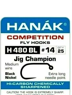 Hanak competition Hooks Jig Champion H480BL