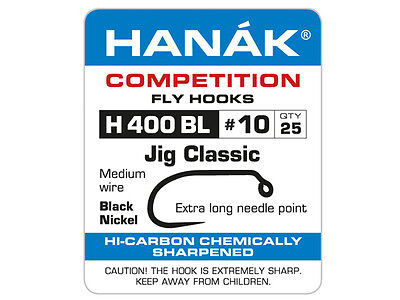 Hanak competition Hooks Jig Classic H400BL