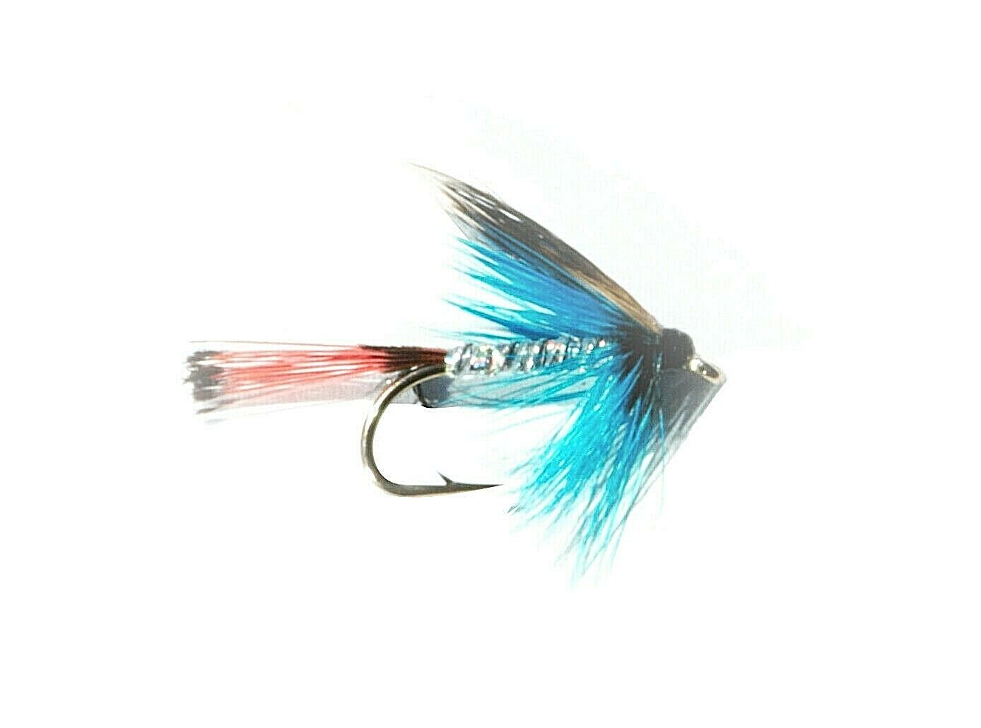 Teal blue silver (squirrl wing Holo)