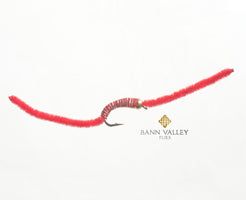 Red worm GH epoxy Gold Head