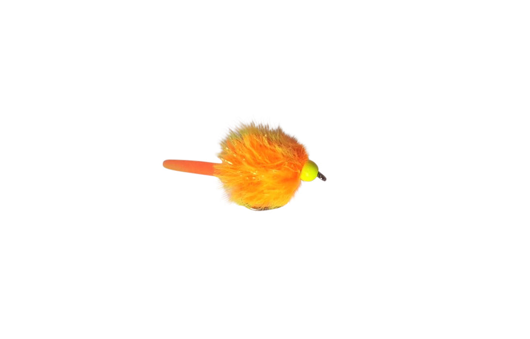 Egg it Blobs Hot Orange Squirmey Beaded