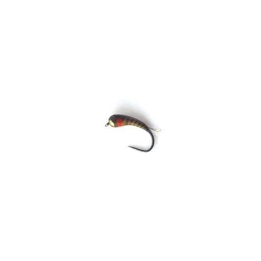 Peter Drivers Curved Striped Quill Nymph